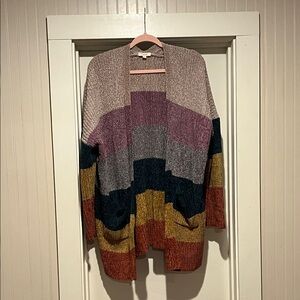 ODDY Women's Colorblock Cardigan